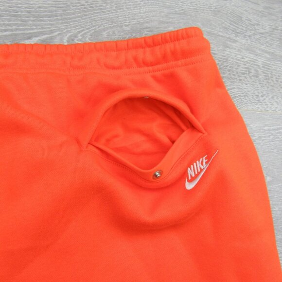 Nike Sportswear Jogger Pants Mens Size Large Orange Standard Fit Taper Leg NEW - Picture 10 of 15